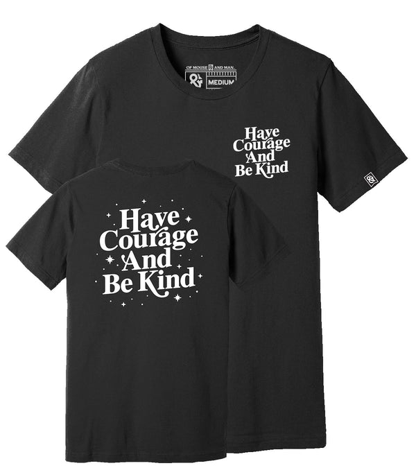 have courage and be kind cinderella disney quote shirt