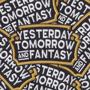 yesterday tomorrow and fantasy entrance plaque patch